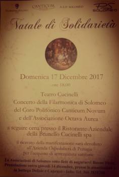 Natale di Solidarietà 2017